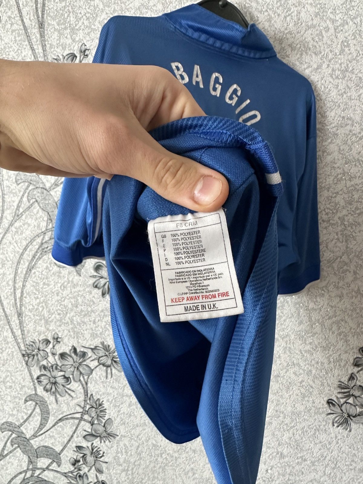 Nike 1994 Nike Italy #4 Baggio Vintage Soccer Jersey Football Rar Size US XL / EU 56 / 4 - 10 Thumbnail