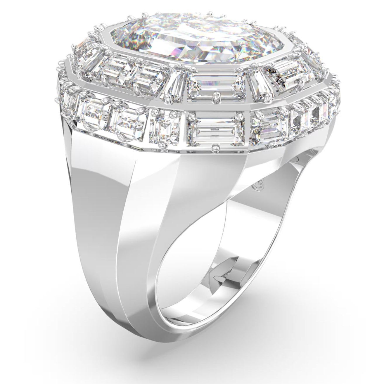 Swarovski Swarovski Mesmera cocktail ring Octagon cut 60 / 9 Size ONE SIZE - 6 Thumbnail