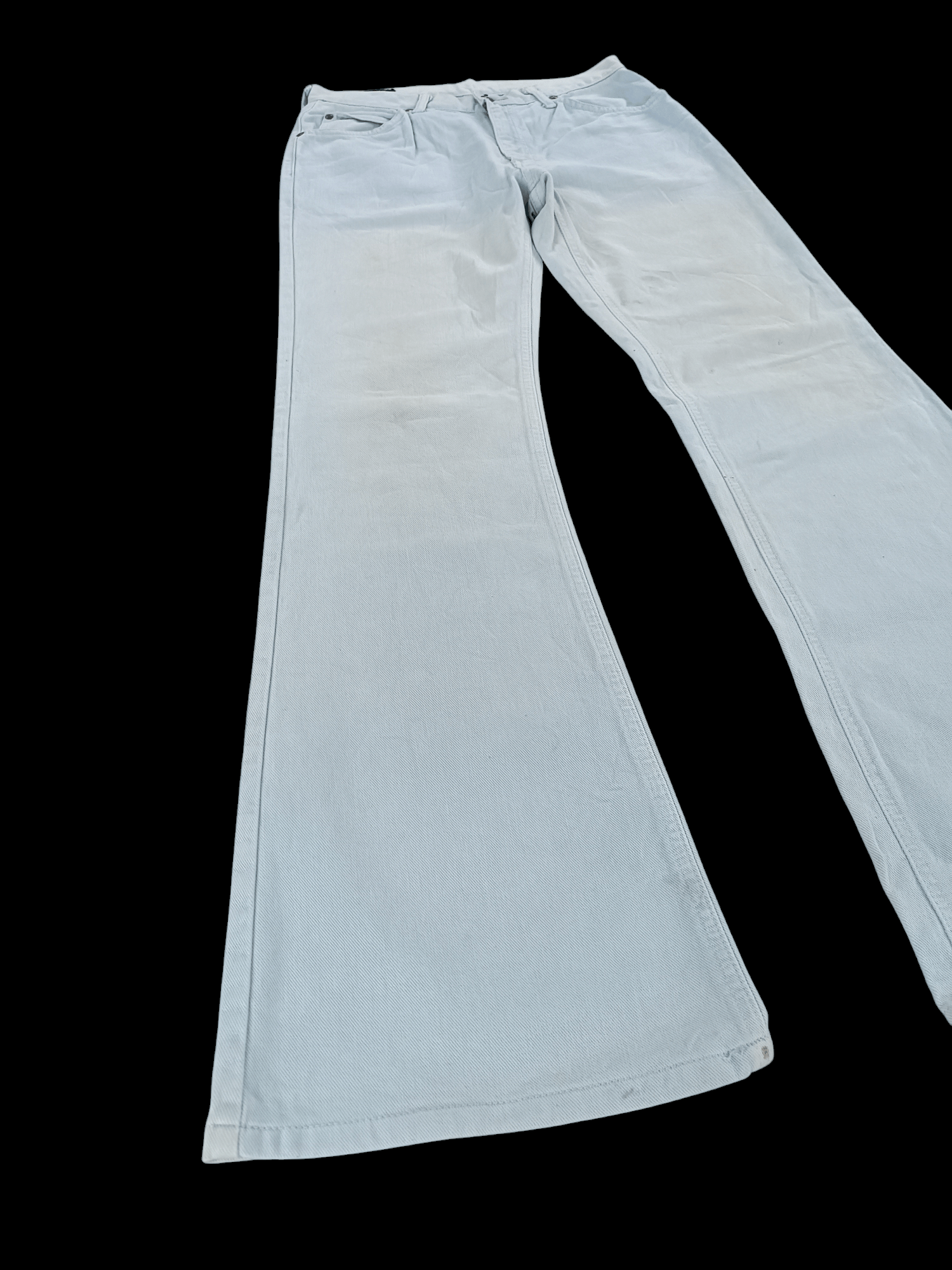 Japanese Brand SUPER FLARED Vintage Lee Riders Denim E177 Size US 29 - 2 Thumbnail
