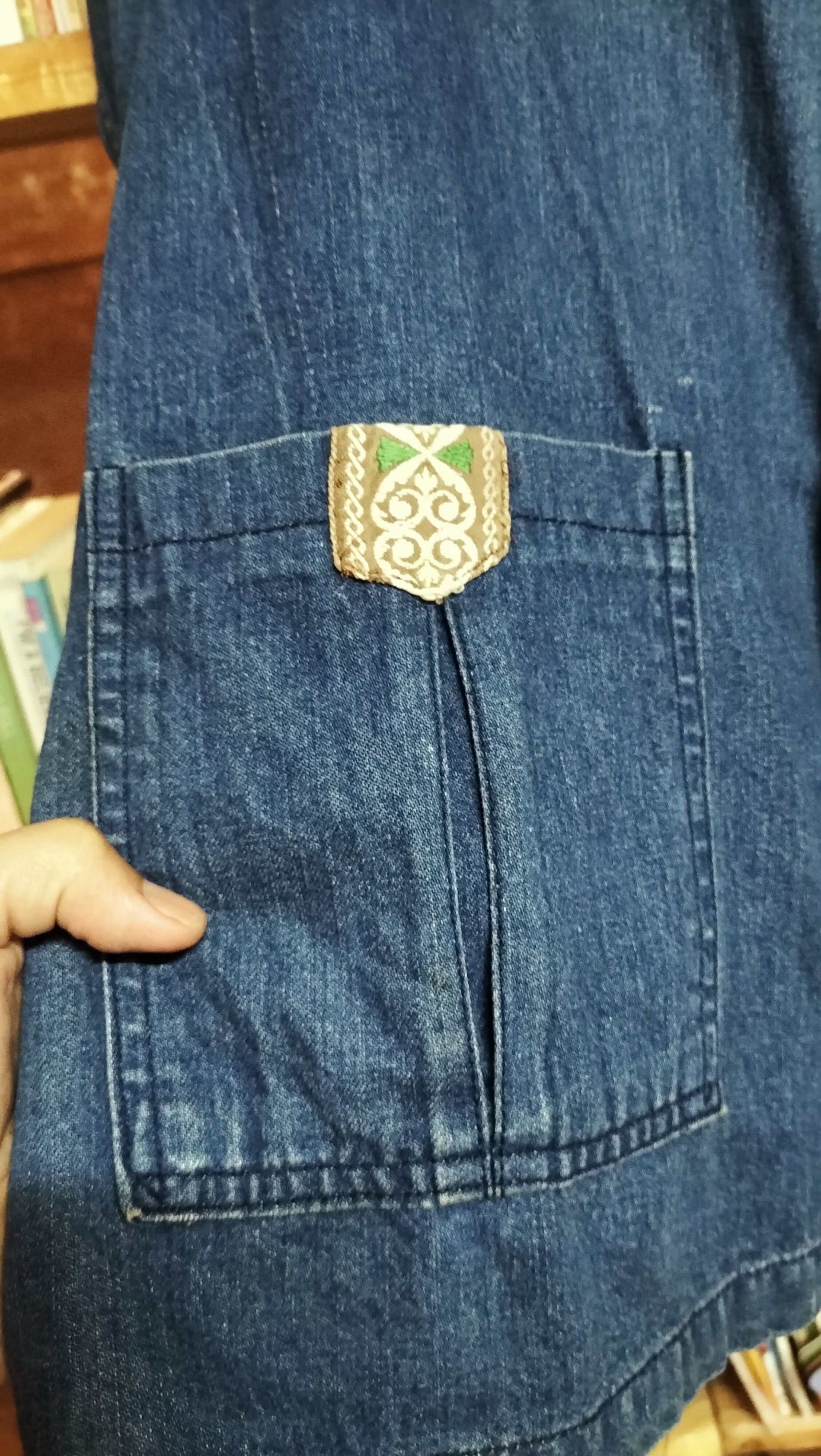 Japanese Brand 80s Moduc Denim Selvedge Native Arts Japanese Brand Size M / US 6-8 / IT 42-44 - 5 Thumbnail