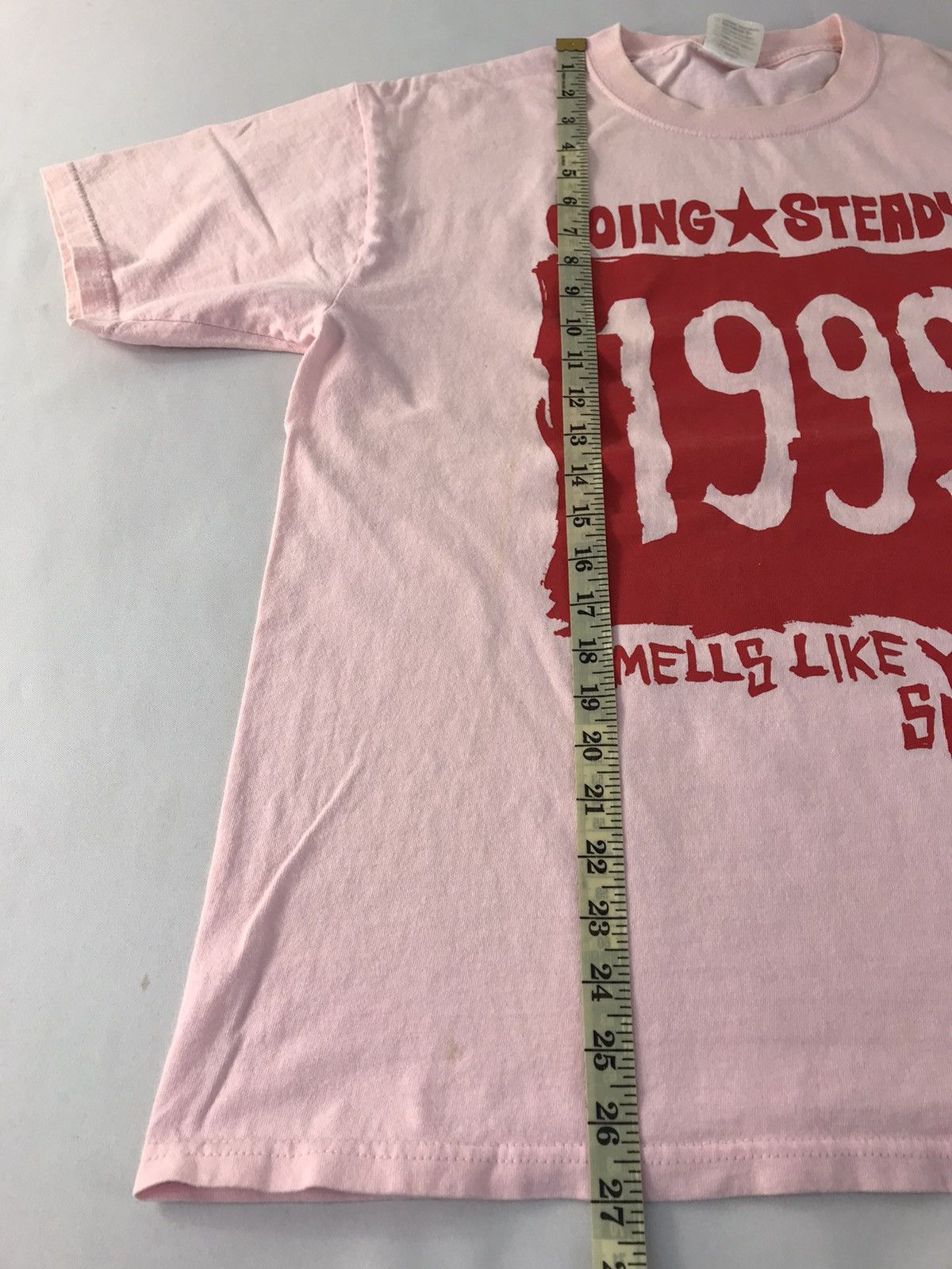 Vintage 90s Boys & Girl Going Steady 1999 Smell Like Your Spirit Tee Size US L / EU 52-54 / 3 - 10 Thumbnail