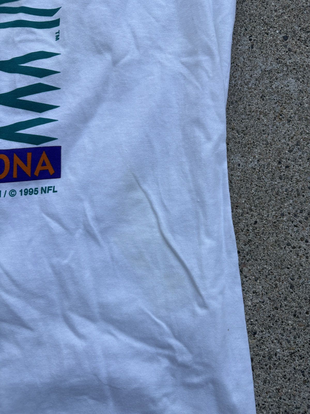 NFL Vintage 1996 NFL “Super Bowl XXX” White T-Shirt Size XXL Size US XXL / EU 58 / 5 - 6 Thumbnail