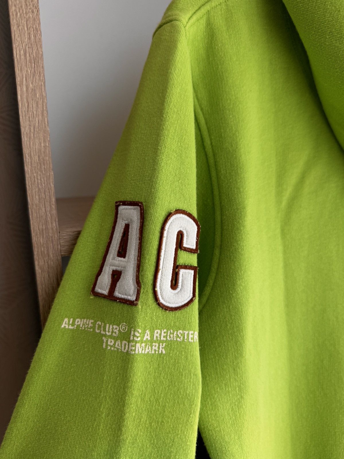 Hysteric Glamour Vintage Alpine Club Switzerland St. Moritz Green Hoodie Size US M / EU 48-50 / 2 - 9 Thumbnail