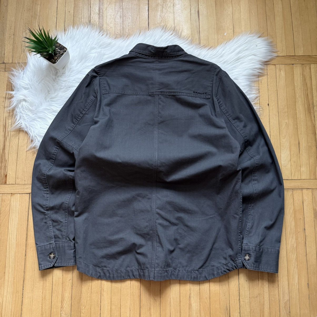 Oakley 📌 Vintage Oakley 00s Crazy Overshirt Jacket Size US L / EU 52-54 / 3 - 14 Thumbnail