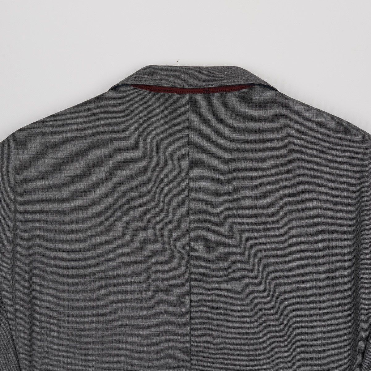 Hackett × Loro Piana Hackett Loro Piana Suit Grey Blazer Jacket Size 38R - 14 Thumbnail