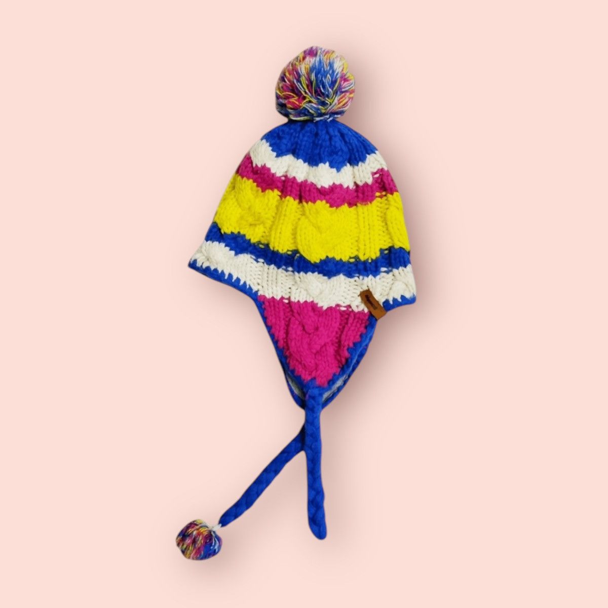Designer × Edition Japan KISSMARK MULTICOLOUR EARMUFF BEANIE Size ONE SIZE - 1 Thumbnail