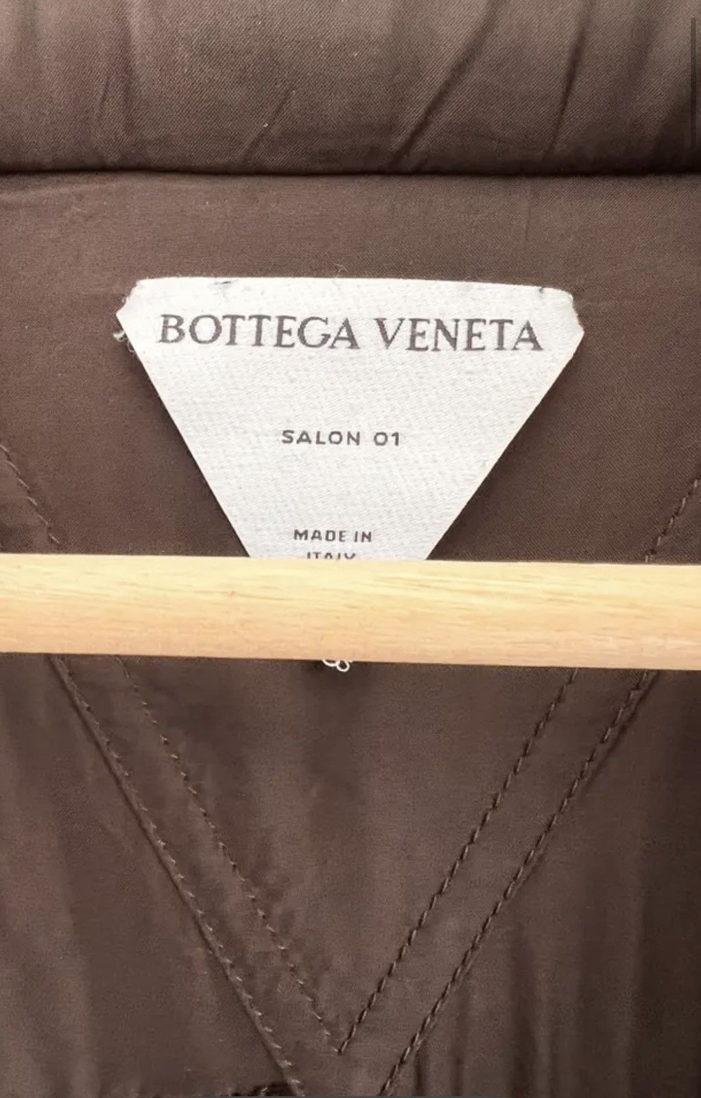 Bottega Veneta Bottega Veneta Silk Fondant Parka Size L Size US L / EU 52-54 / 3 - 3 Thumbnail