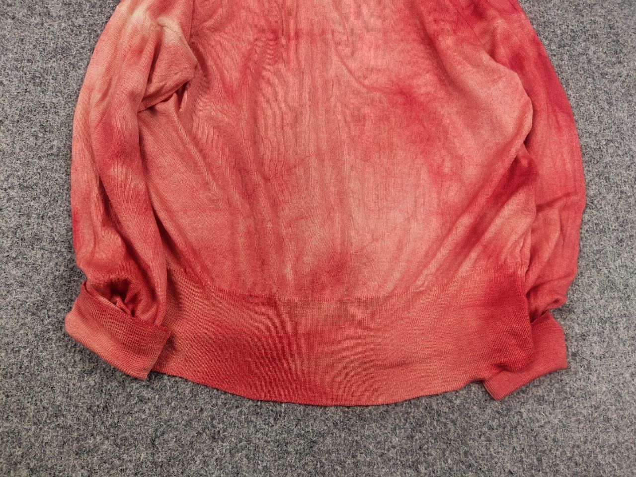 Other Scaglione Design merino x cashmere garment dyed red sweater Size M / US 6-8 / IT 42-44 - 5 Thumbnail
