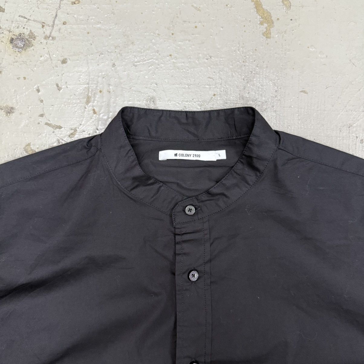 Japanese Brand Colony 2139 Japan Mandarin Collar Button Ups Size US L / EU 52-54 / 3 - 2 Thumbnail