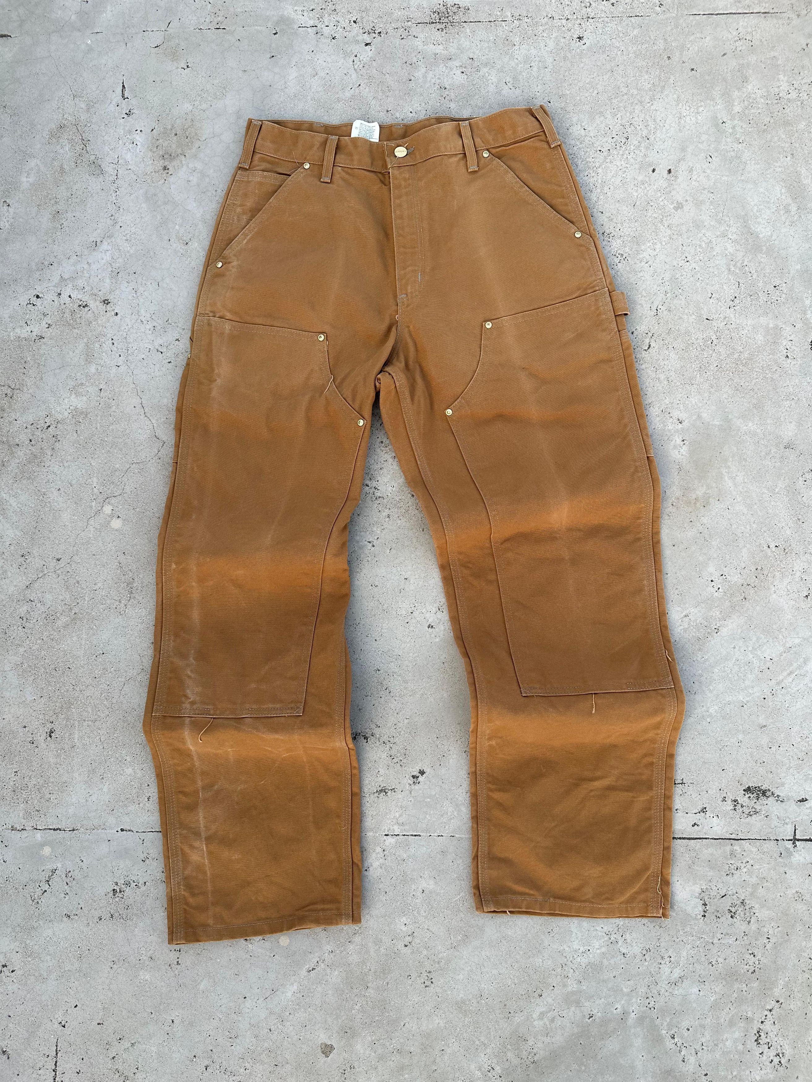 Carhartt × Vintage 90's Vintage Carhartt Double Knee B01 BRN 32×30 Size US 32 / EU 48 - 2 Thumbnail