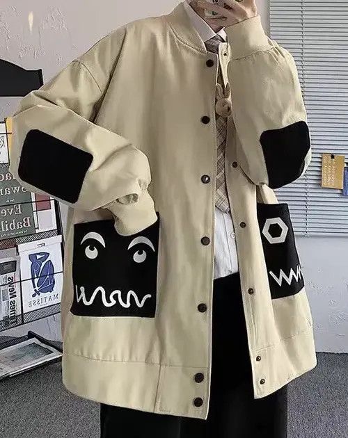 Japanese Brand Komuro x Itou Rare cartoon pocket jacket graphic aesthetic Size US XL / EU 56 / 4 - 5 Thumbnail