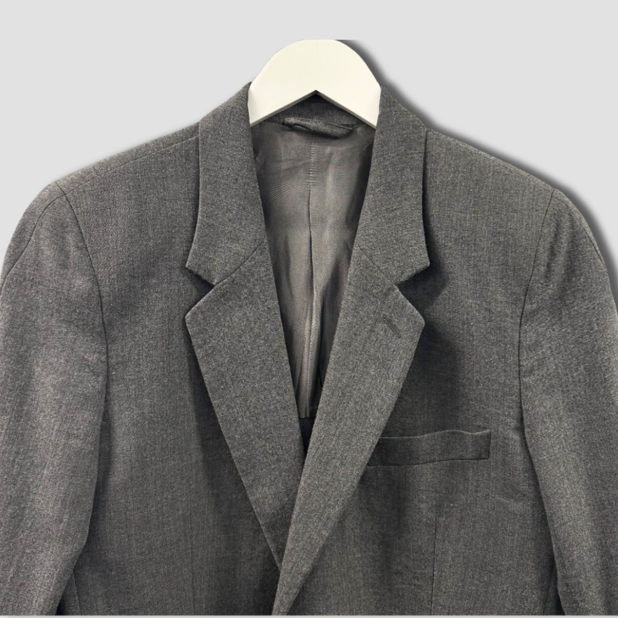 Maison Margiela MAISON MARTIN MARGIELA Grey Wool Blazer Jacket Size US M / EU 48-50 / 2 - 3 Thumbnail