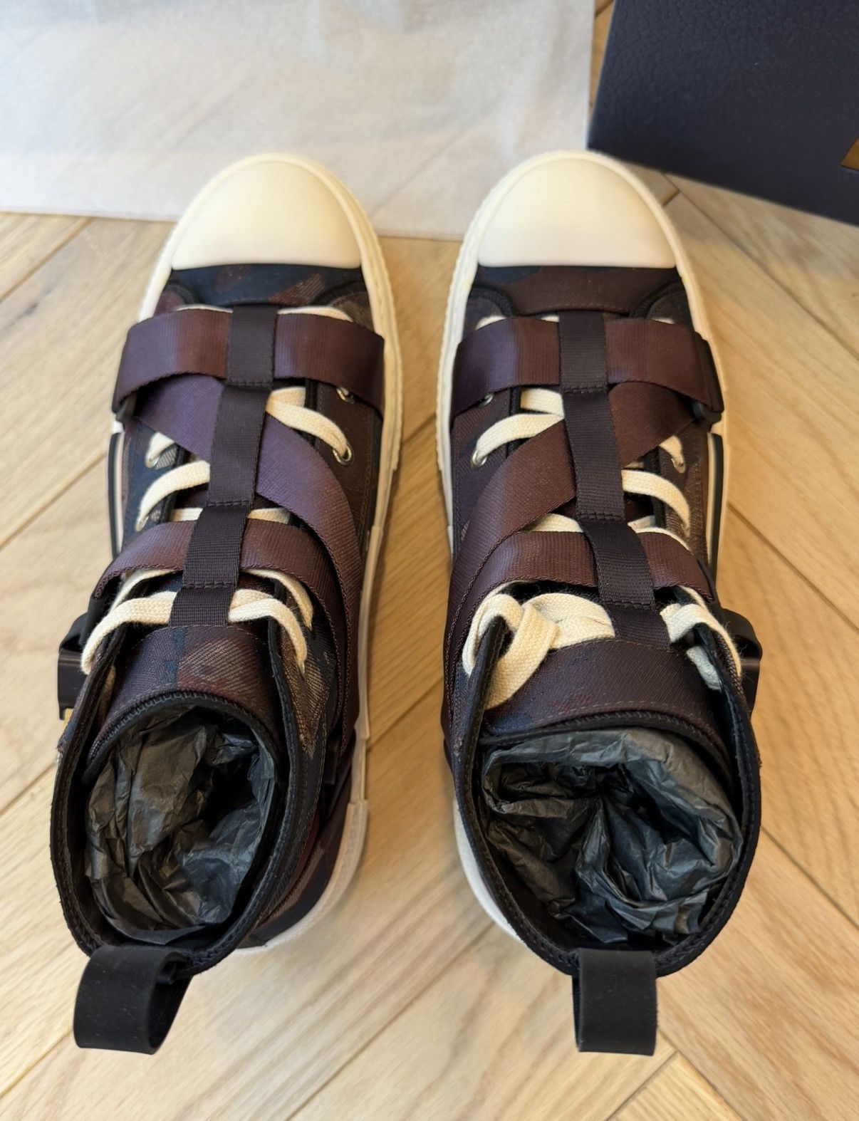 Dior NWT DIOR x PETER DOIG B23 HIGH TOP SNEAKERS Size US 7 / EU 40 - 2 Thumbnail