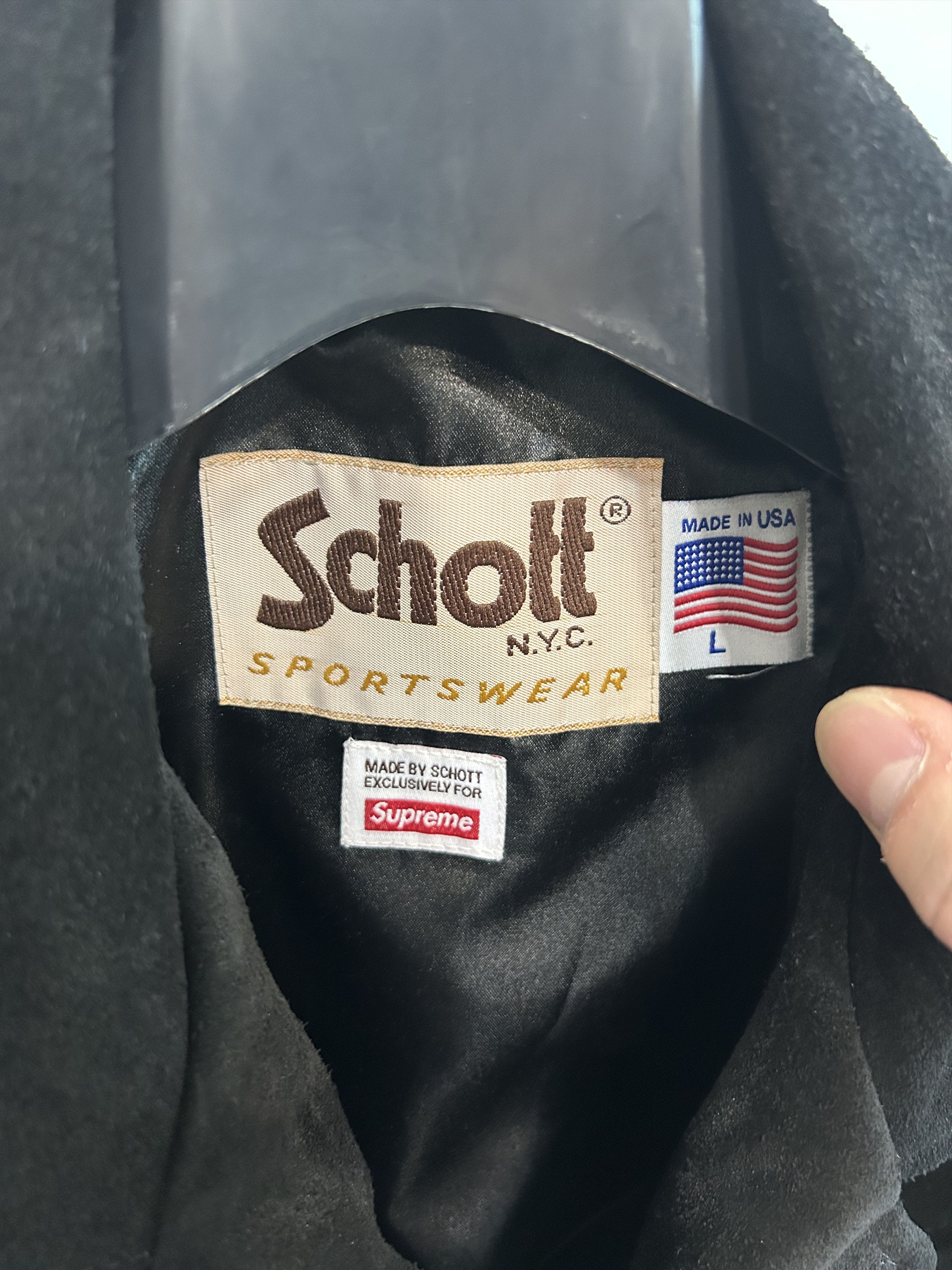 Supreme SUPREME x SCHOTT Western Fringe Suede Jacket Size US L / EU 52-54 / 3 - 5 Thumbnail