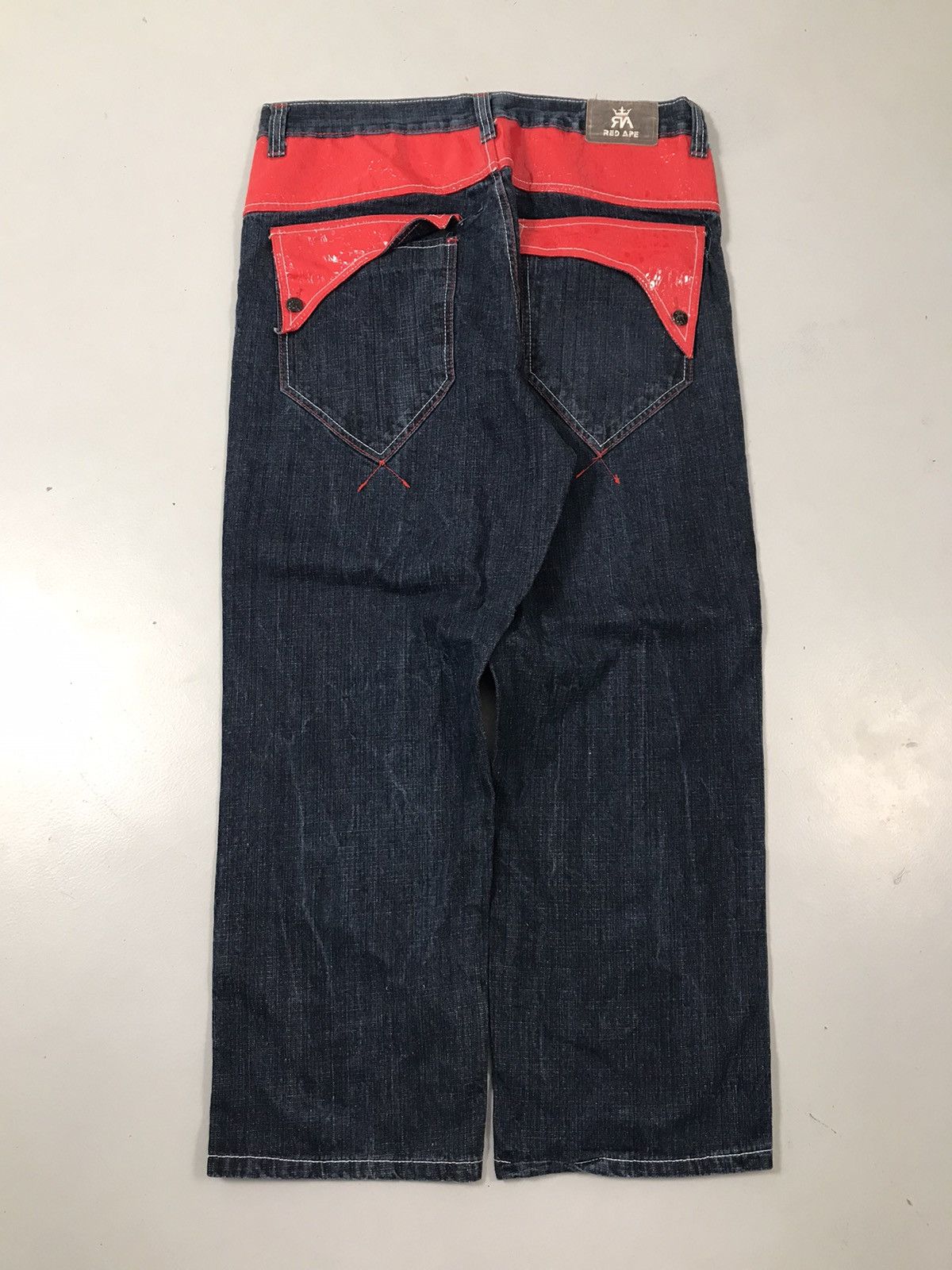 Affliction Rare vintage redape baggy fit denim Size US 38 / EU 54 - 2 Thumbnail