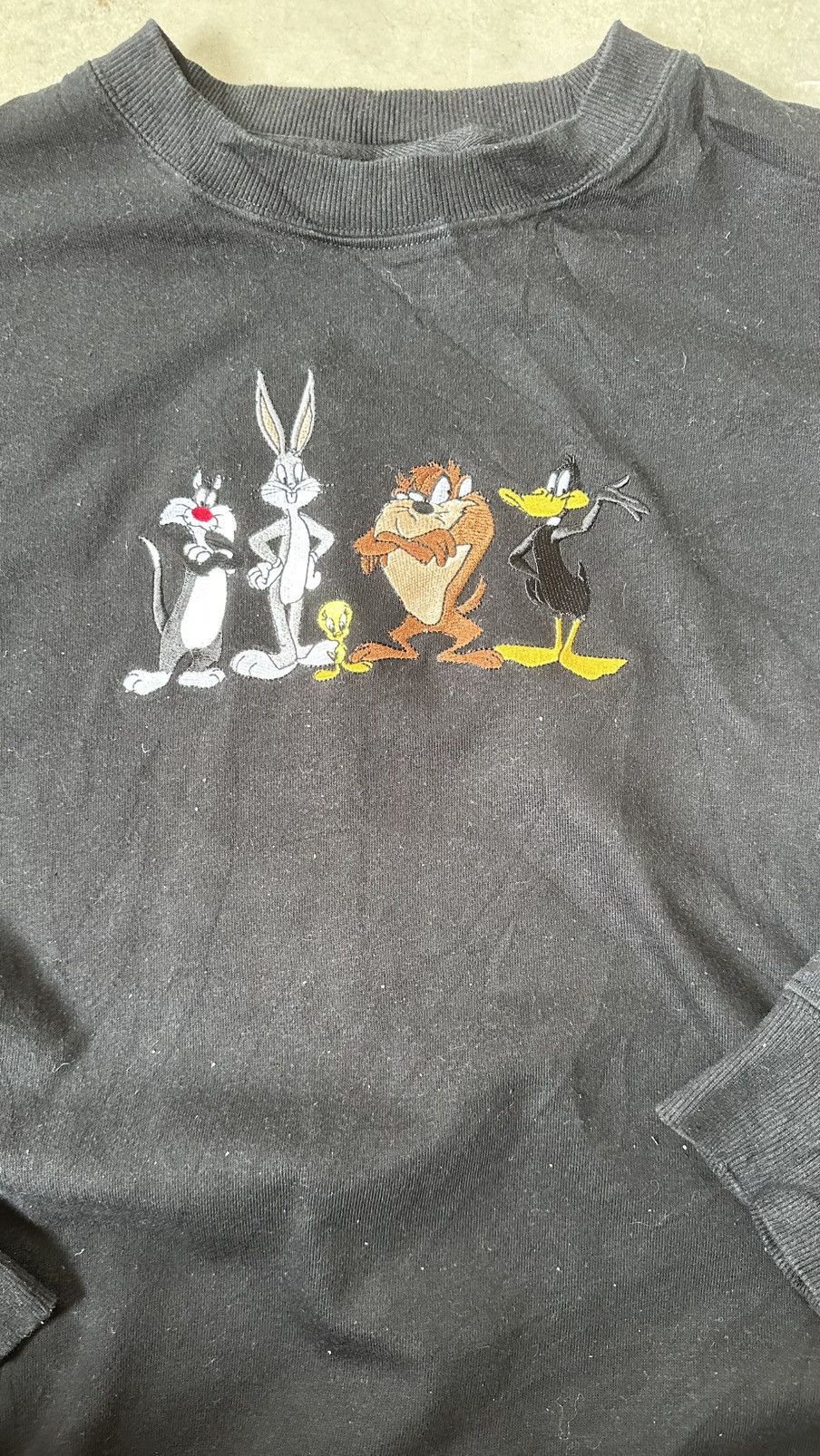 Japanese Brand VINTAGE LOONEY TUNES EMBROIDERY SWEATSHIRT Size US L / EU 52-54 / 3 - 2 Thumbnail