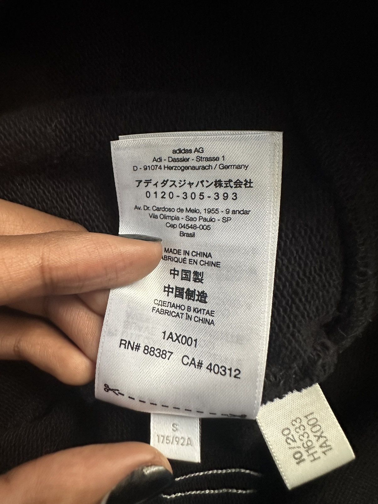 Adidas × Y-3 Y-3 Yohji Yamamoto Stripes Crewneck Size US S / EU 44-46 / 1 - 9 Thumbnail