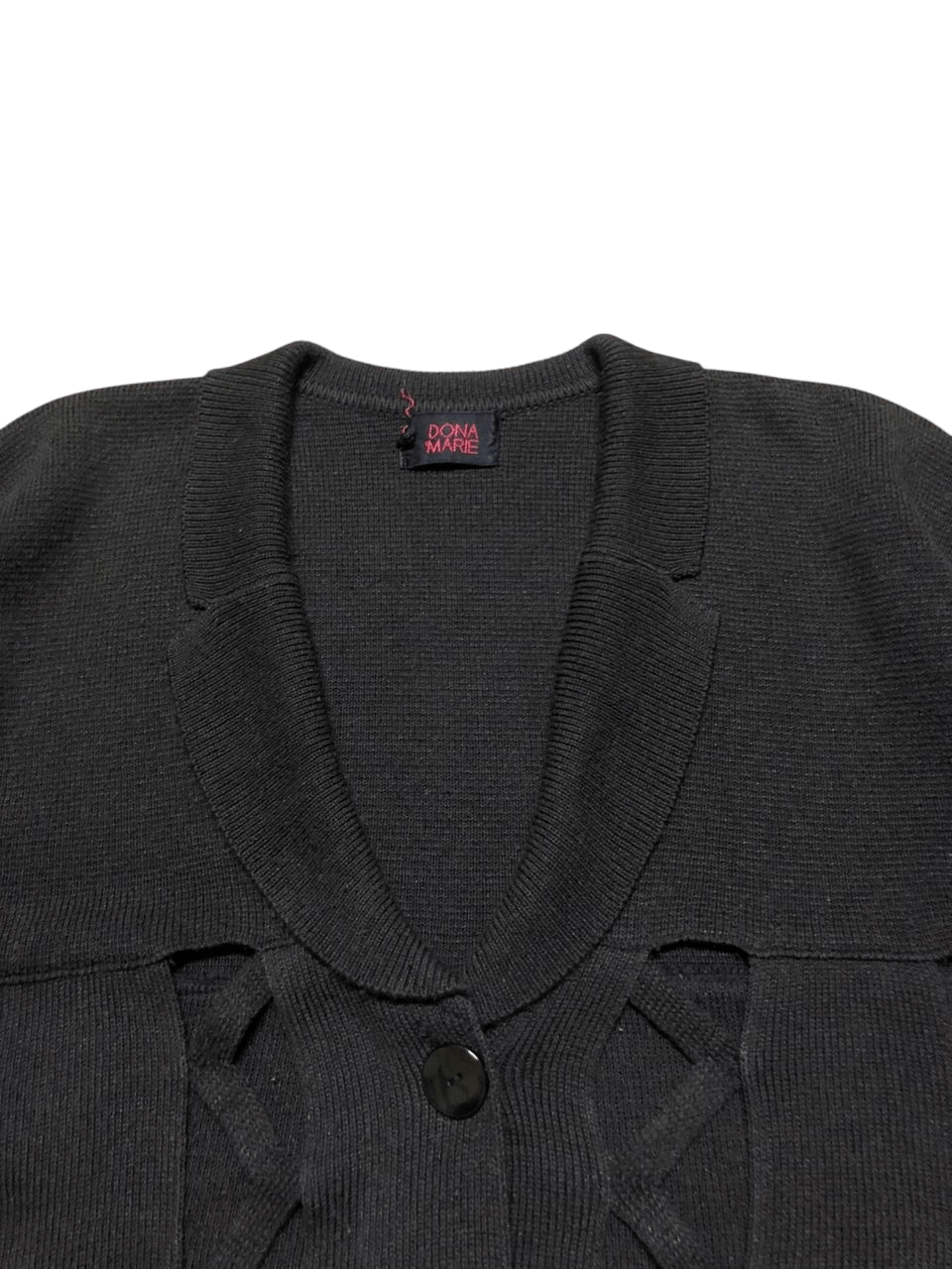 Japanese Brand Vintage Dona Marie Knit Pattern Sexy Rare Design Size M / US 6-8 / IT 42-44 - 4 Thumbnail