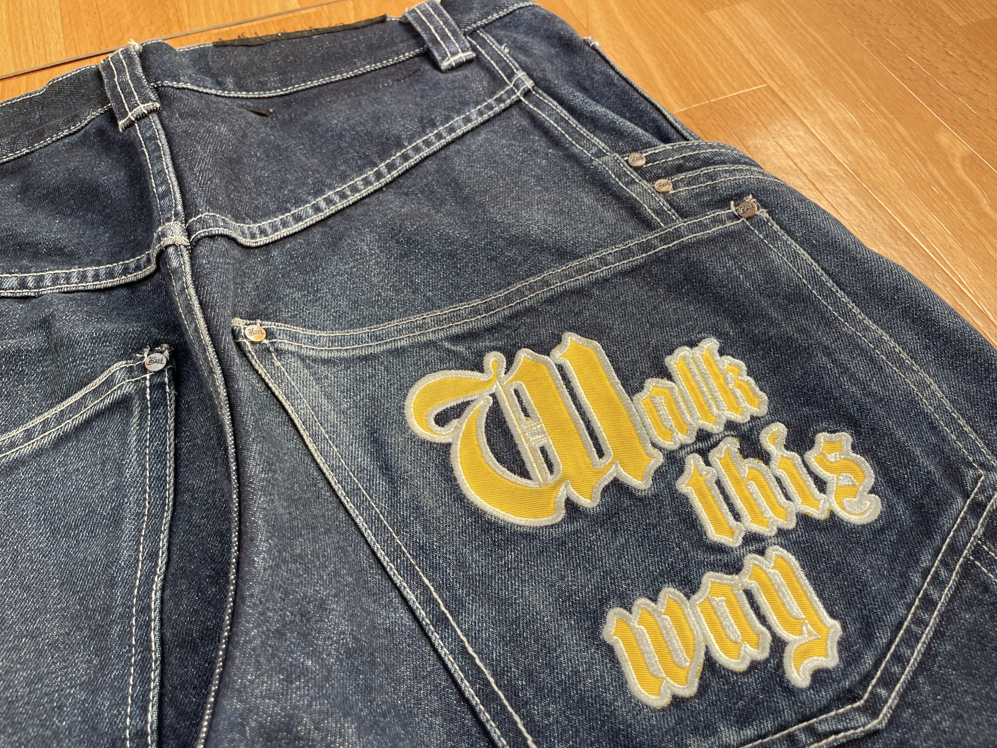 Karl Kani KARL KANI jeans, baggy, vintage Kani jeans, 90s hip hop W 34 Size US 34 / EU 50 - 7 Thumbnail