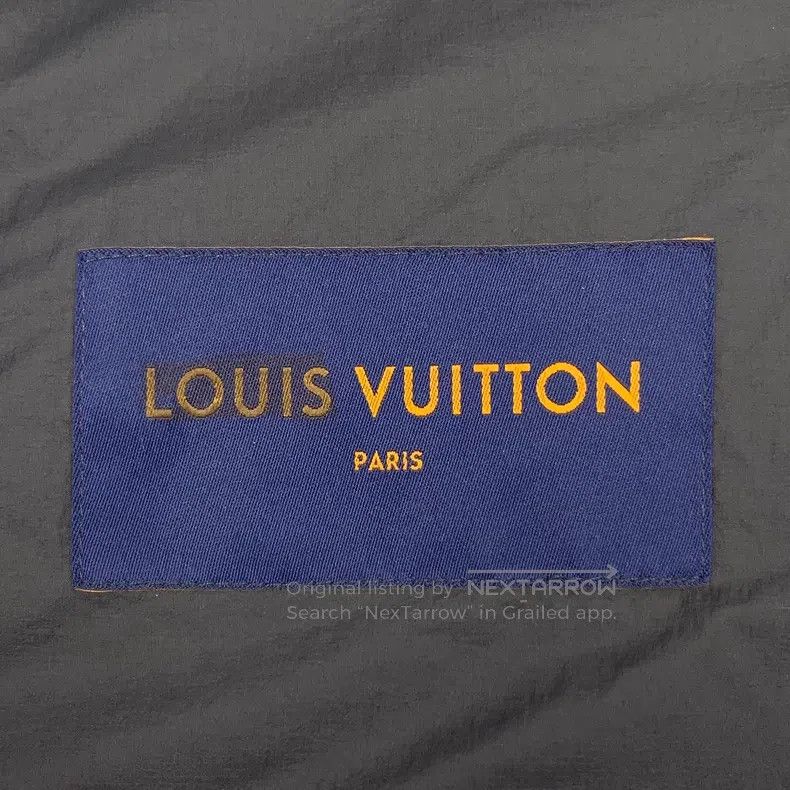 Louis Vuitton Louis Vuitton Long Sleeve Jacket in Dark Blue Monogrammed Size US XL / EU 56 / 4 - 5 Thumbnail