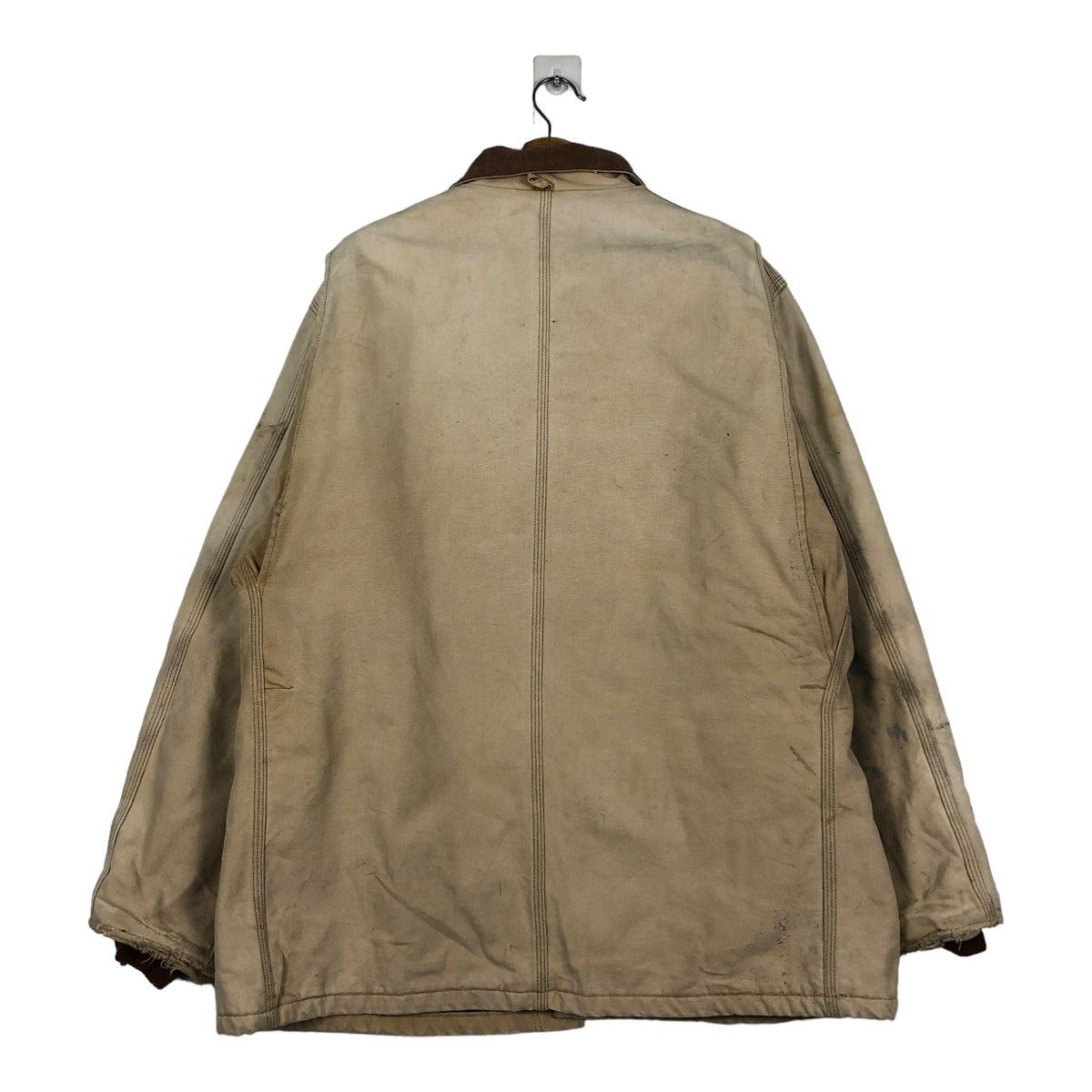 Carhartt 🔥VINTAGE CARHARTT DETROIT DUCK CANVAS JACKET BLANKET LINING Size US L / EU 52-54 / 3 - 8 Thumbnail