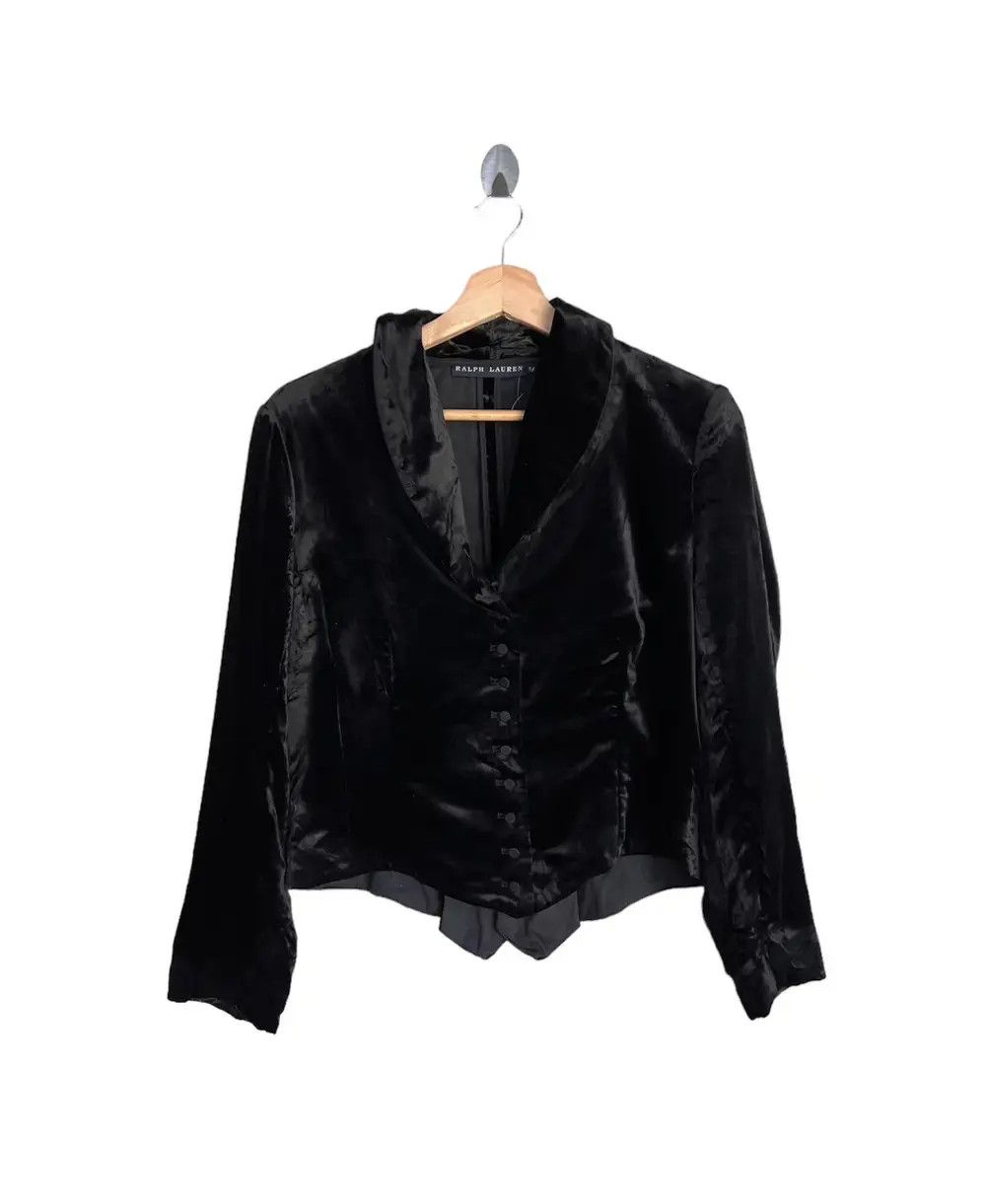 Ralph Lauren Ralph Lauren Velvet Jacket Size S / US 4 / IT 40 - 1 Thumbnail