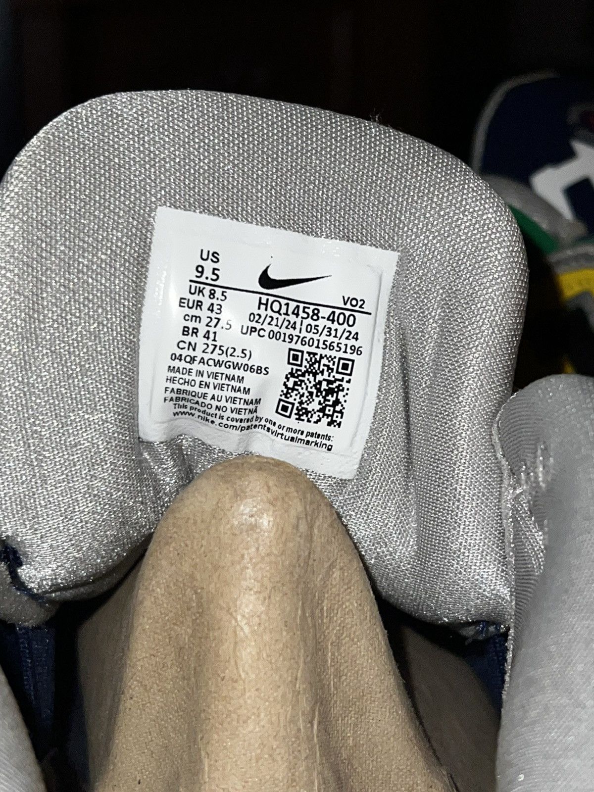 Human Made × Nigo × Nike Nike Air Force 3 Low SP “Nigo blue void” Size US 9.5 / EU 42-43 - 5 Thumbnail