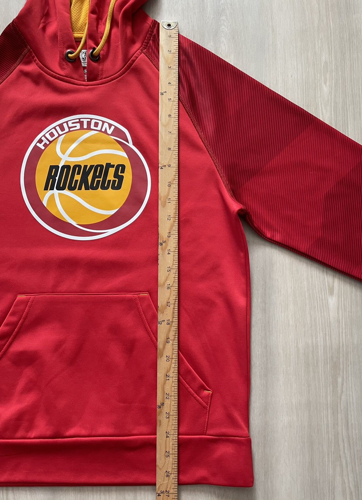Mitchell & Ness Houston Rockets NBA Hardwood Classics Majestic Hoodie Sz S Size US S / EU 44-46 / 1 - 6 Thumbnail