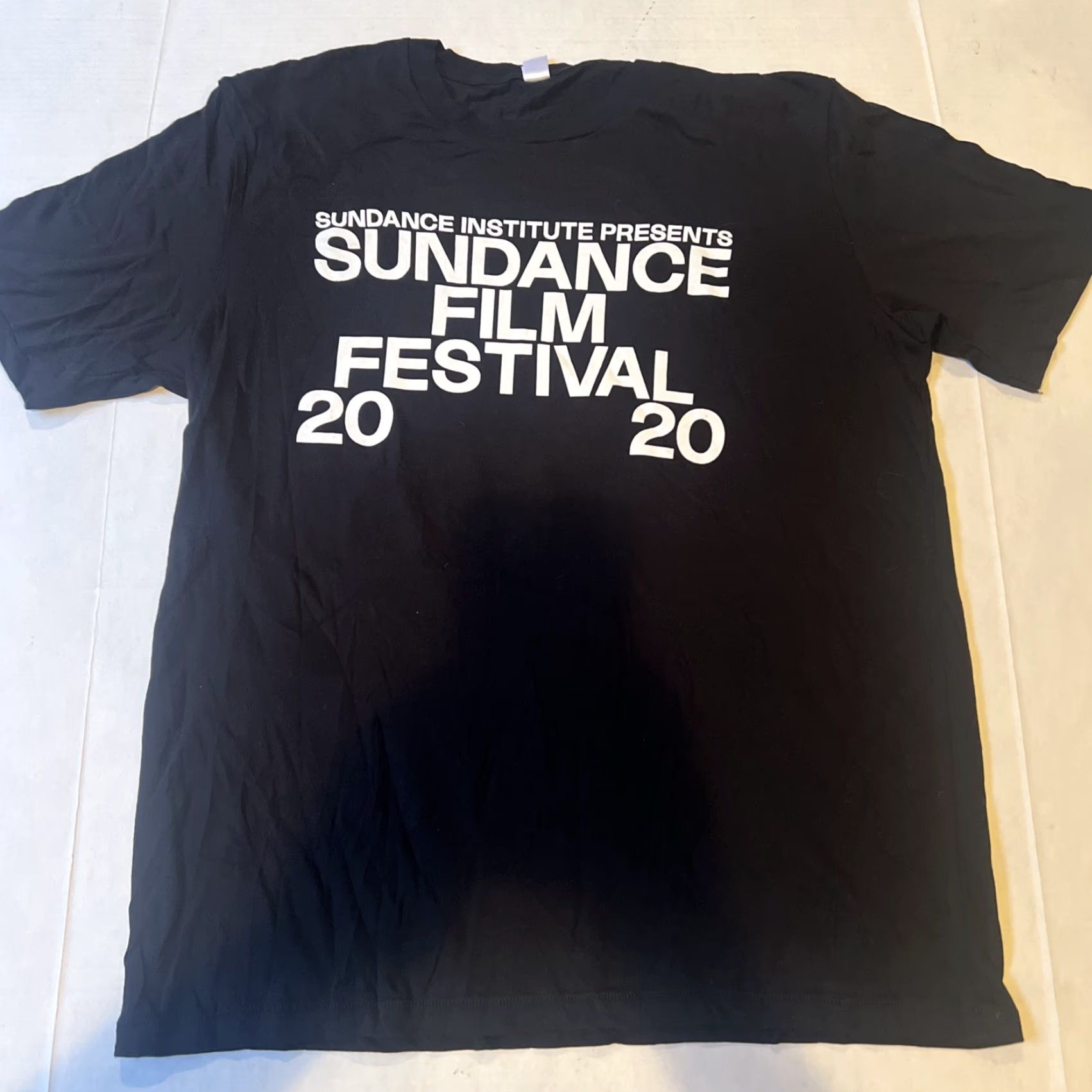 Vintage VINTAGE Sundance Film Festival Shirt Large Black Graphic Print Crew Neck Men L Short Sleeve Double-Sided Logo Model: Pocket Tee Size US L / EU 52-54 / 3 - 2 Thumbnail