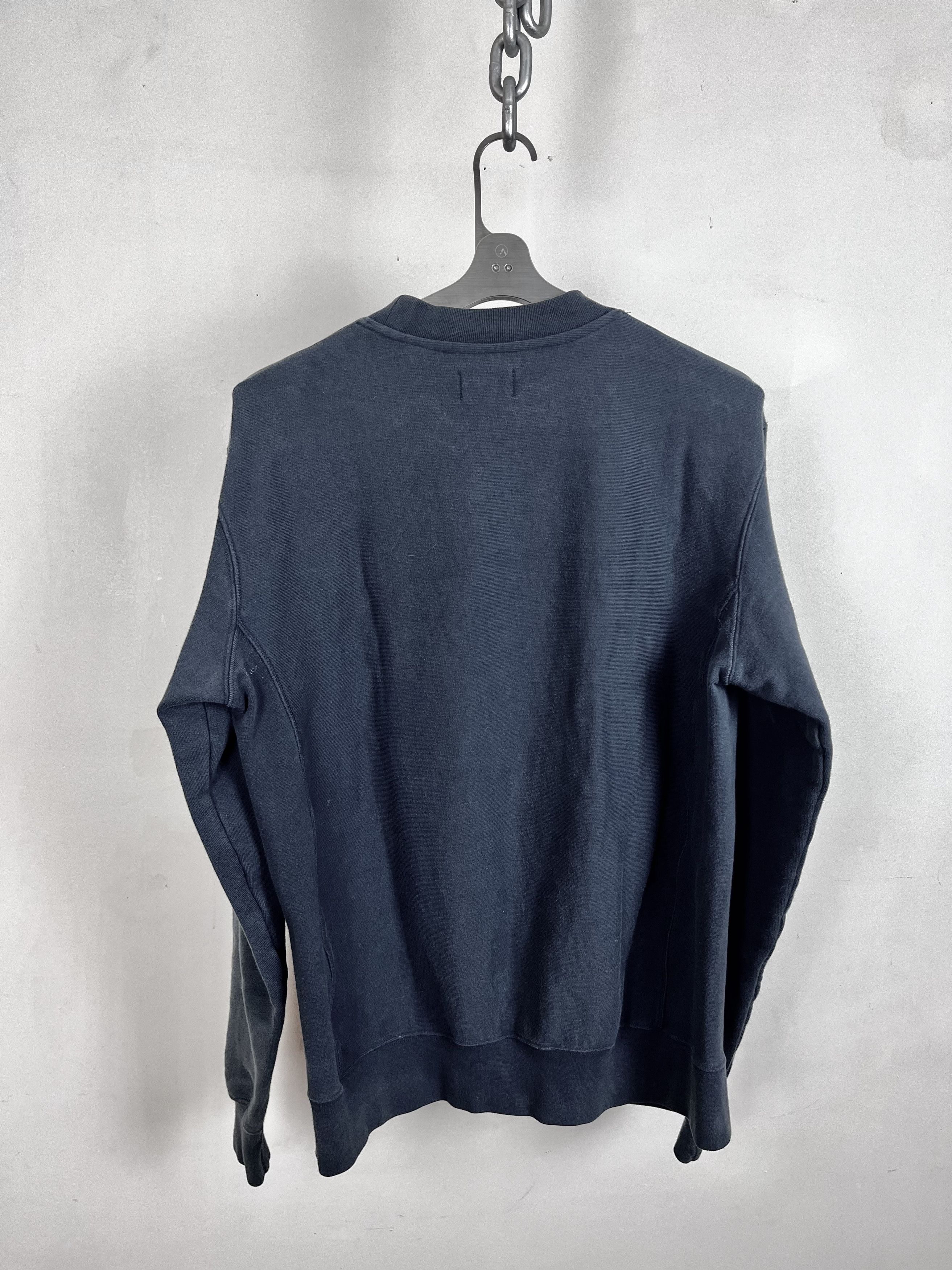 Wood Wood Embossed Fabric Wood Wood Heavy Cotton Crewneck Sweatshirt Size US M / EU 48-50 / 2 - 5 Thumbnail