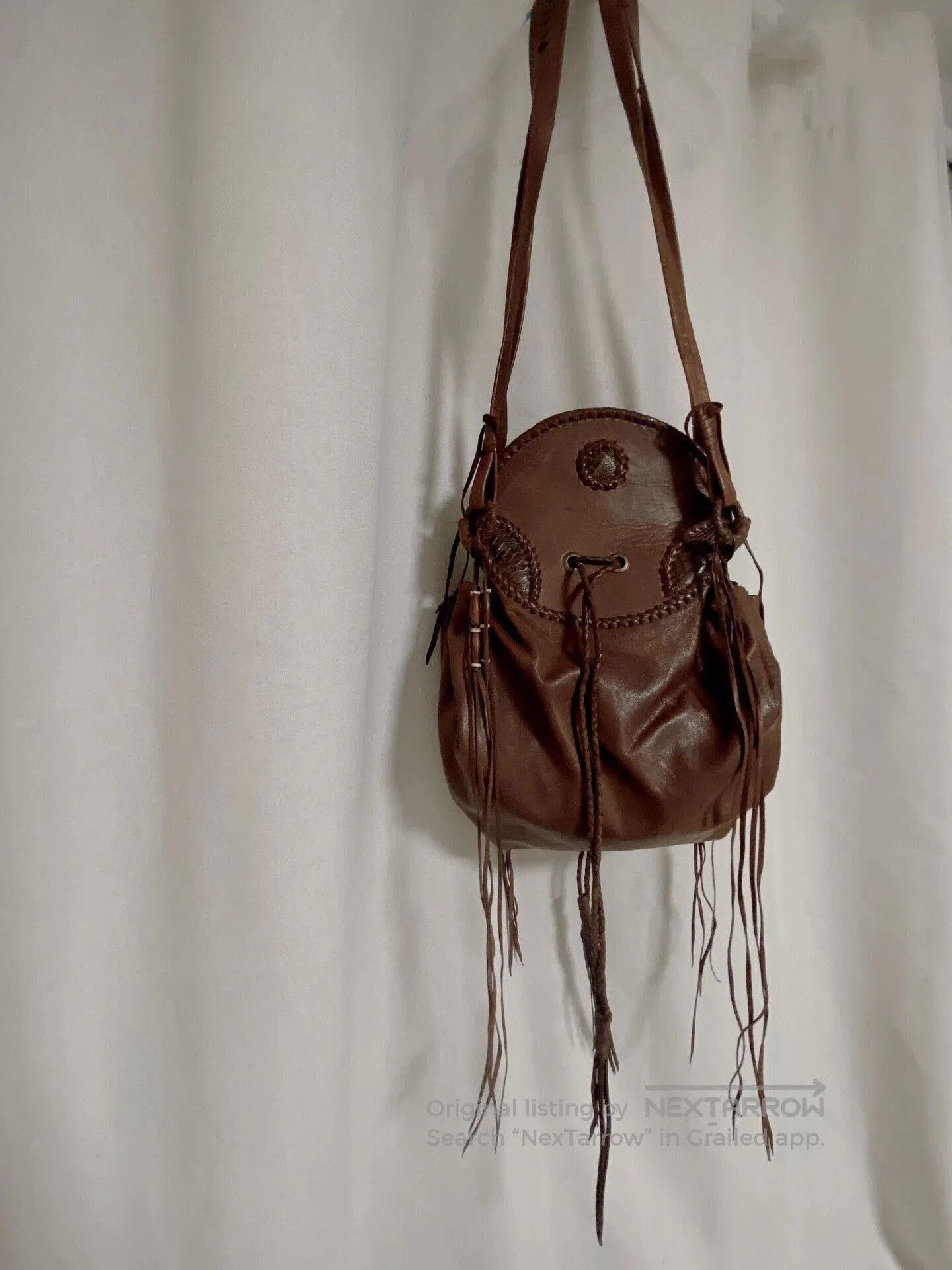 Share Spirit Homme Share Spirit Fringe Crossbody Bag. Size ONE SIZE - 4 Thumbnail