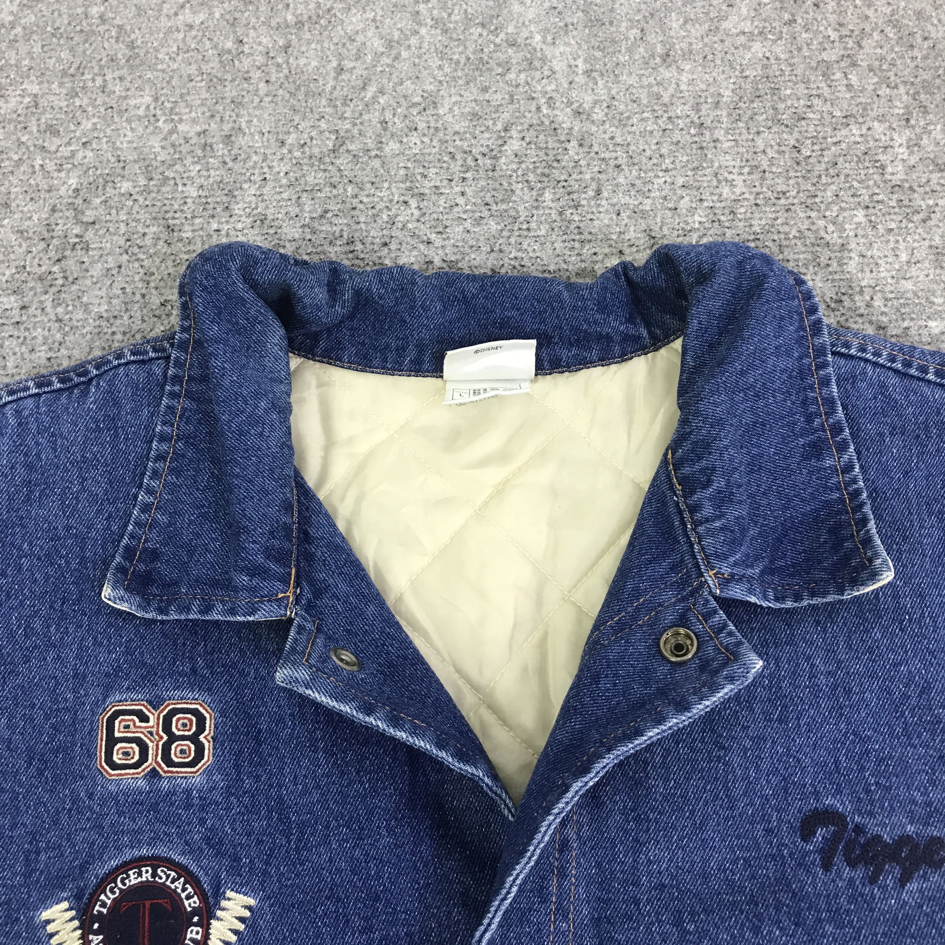 Disney Disney Movie tiger star denim jacket K121B14 Size US L / EU 52-54 / 3 - 9 Thumbnail