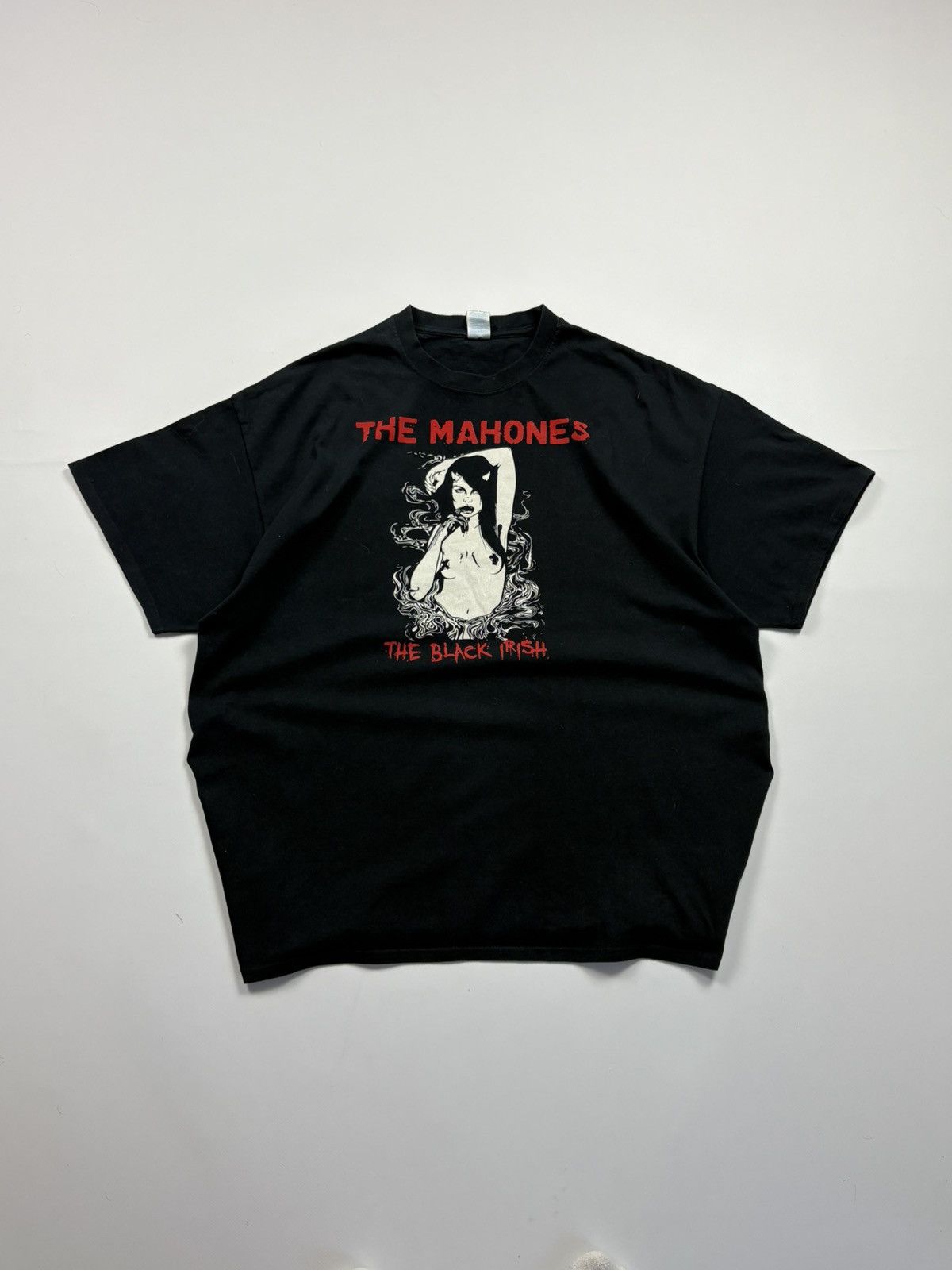 Vintage VINTAGE THE MAHONES MRS TEE T-SHIRT RETRO ROCK MERCH METAL Size US XXL / EU 58 / 5 - 1 Thumbnail