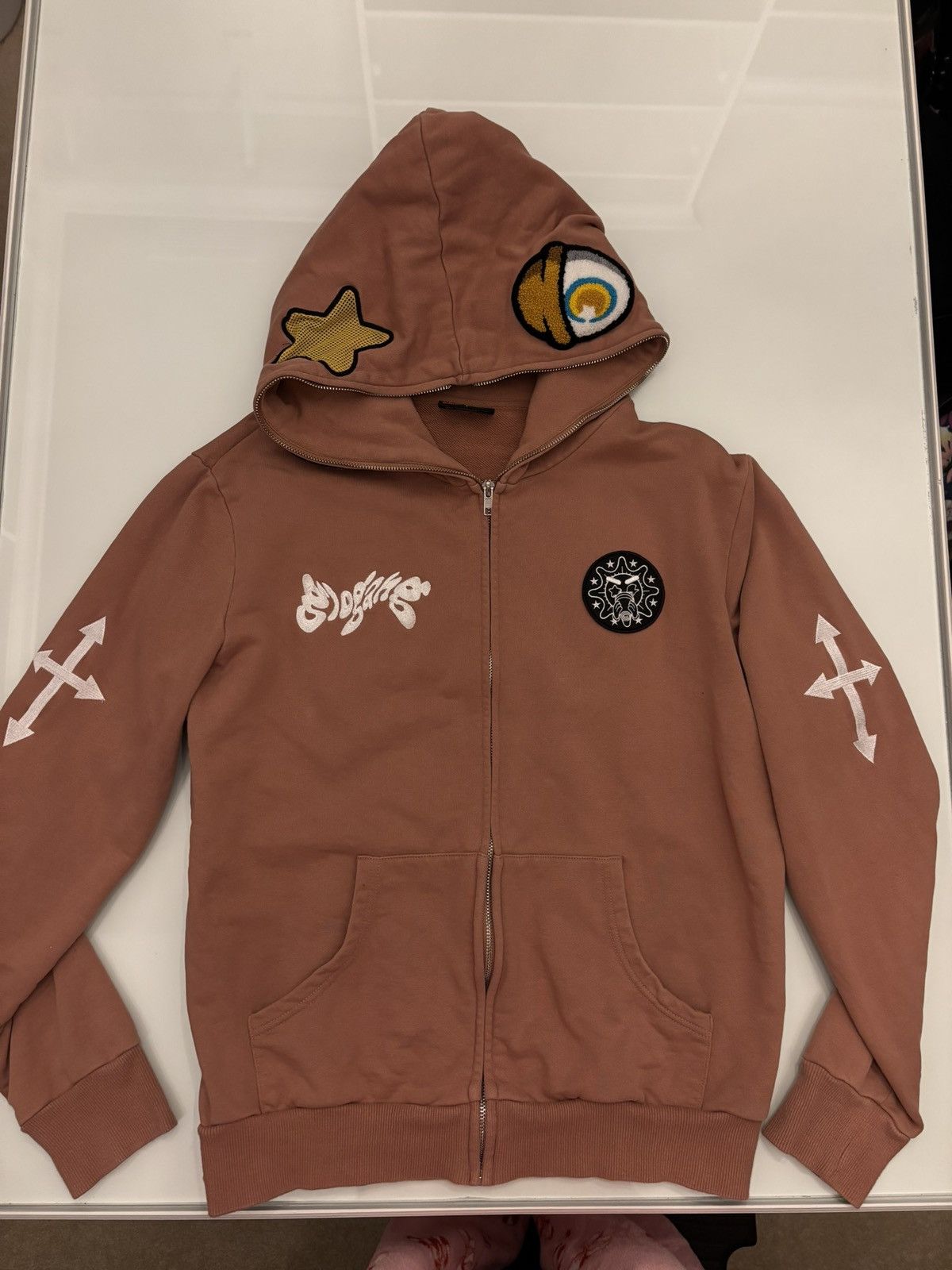 Glo Gang Glo Gang Almighty Embroidered Zip Hoodie Size US L / EU 52-54 / 3 - 1 Thumbnail