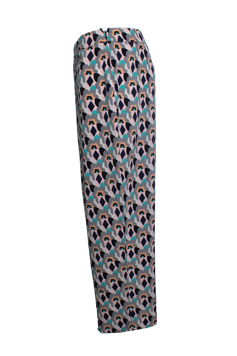 Prada Prada, floral printed pantalon in pastel colours Size 30" / US 8 / IT 44 - 4 Thumbnail
