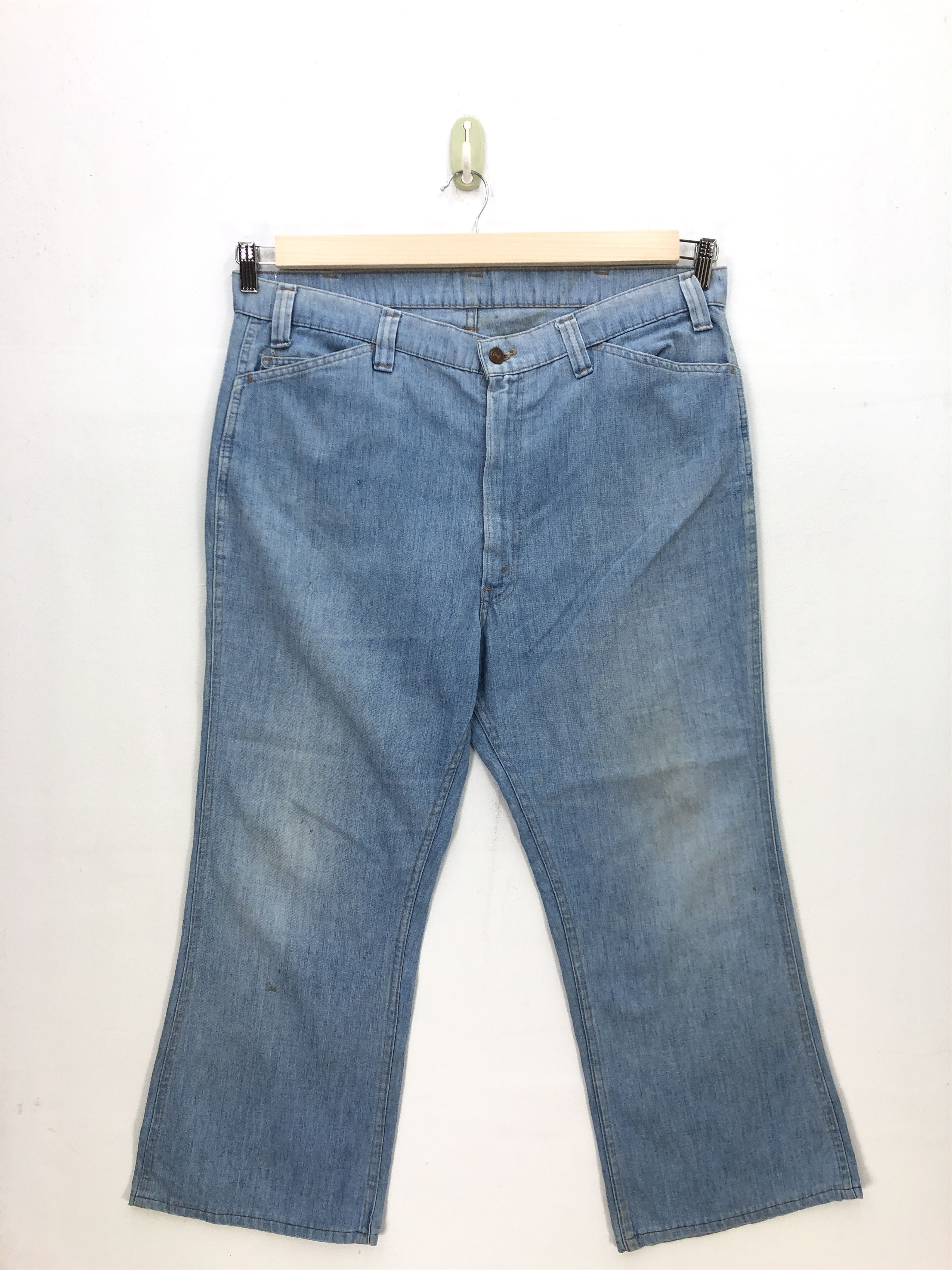 Levi's Vintage Levis 70s Boot Cut Jeans Levis For Men Flare Denim Size US 40 / EU 56 - 1 Thumbnail