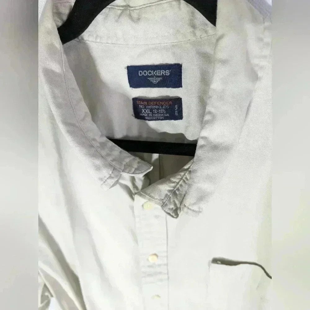 Dockers Men's Docker's casual shirt tan button down 2xl XXL Size US XXL / EU 58 / 5 - 3 Thumbnail