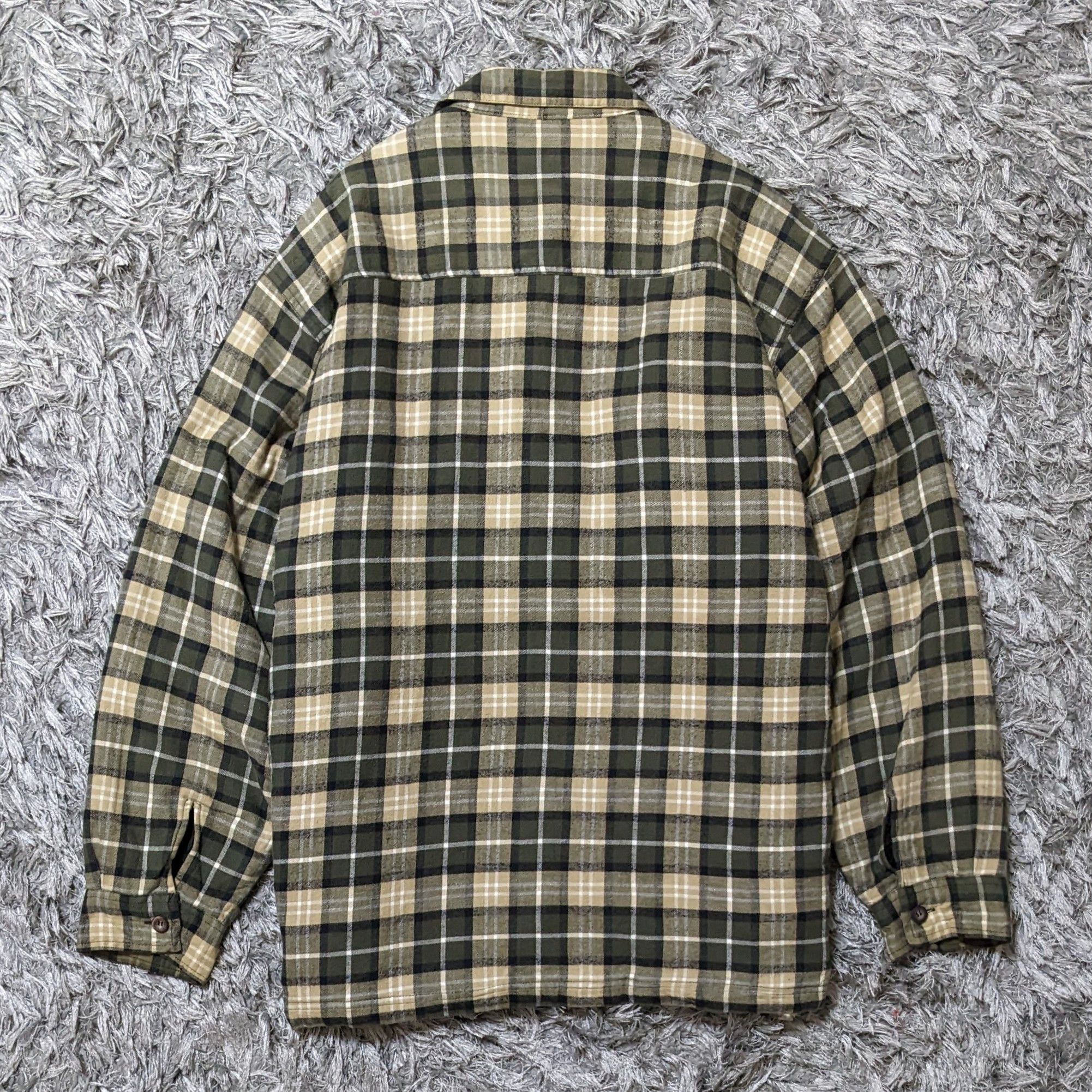 SCHMIDT Vintage Schmidt Checkered Flannel Jacket Workers Gears Size US XL / EU 56 / 4 - 3 Thumbnail