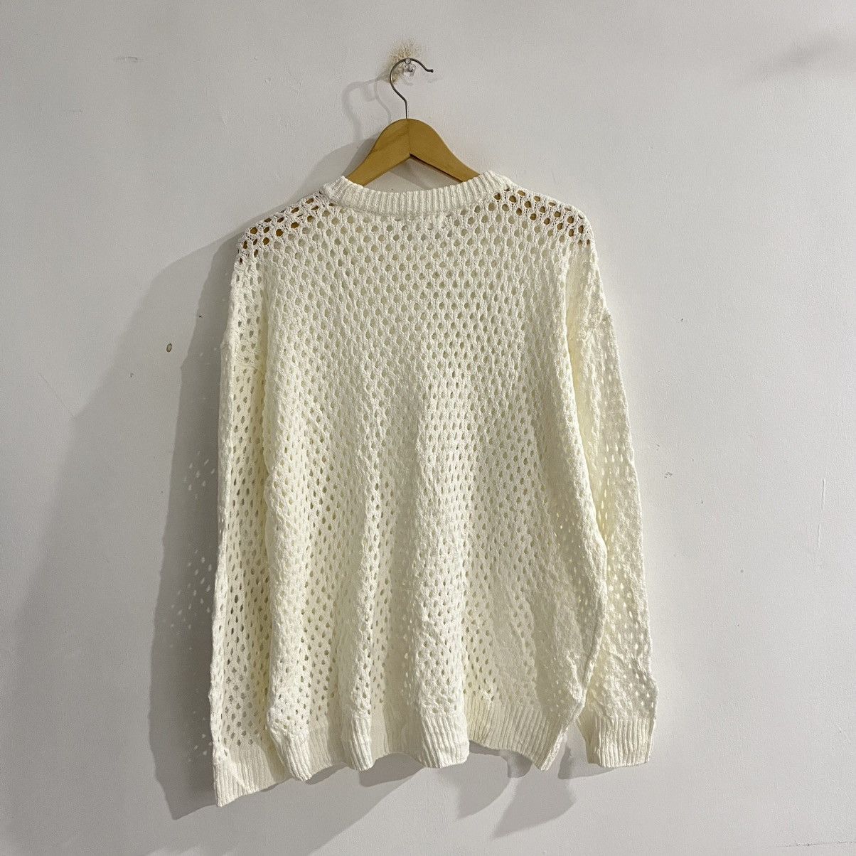 Japanese Brand 3.14 Knit Corchet Sweater Size US L / EU 52-54 / 3 - 7 Thumbnail