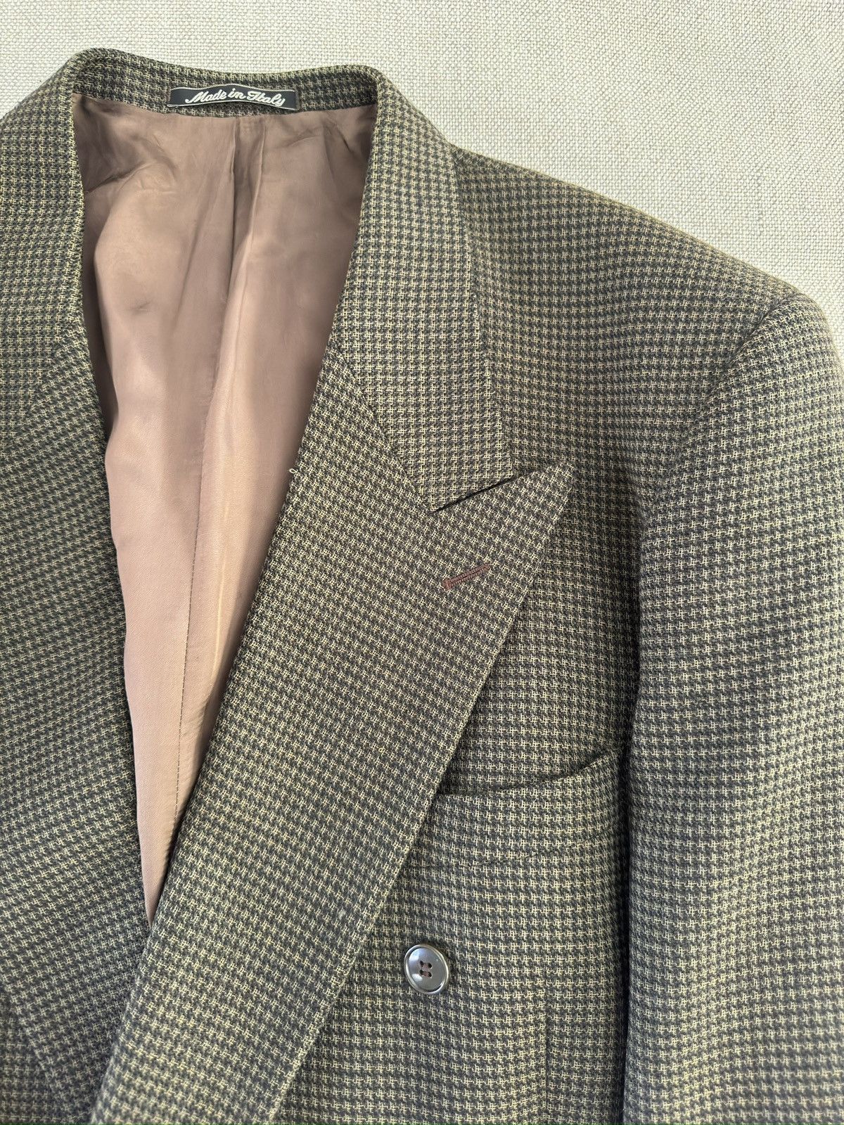 Giorgio Armani MANI BY GIORGIO ARMANI DB 6/1 Peak Lapel Wool Jacket 44R Size 44R - 9 Thumbnail