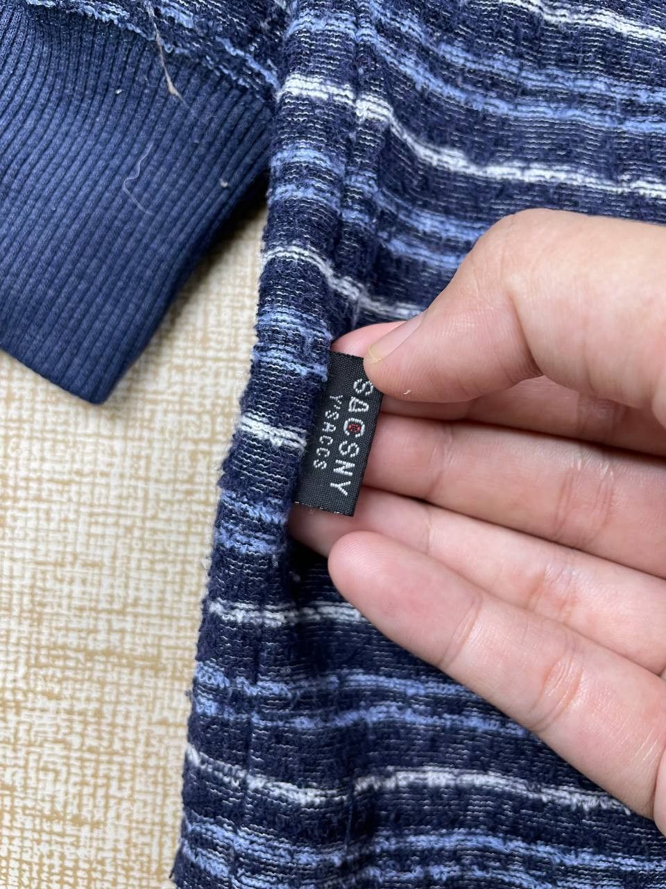 Vintage × Y's × Yohji Yamamoto Vintage Yohji Yamamoto Y'saccs Stripes Shirt Casual Wear Size US M / EU 48-50 / 2 - 8 Thumbnail