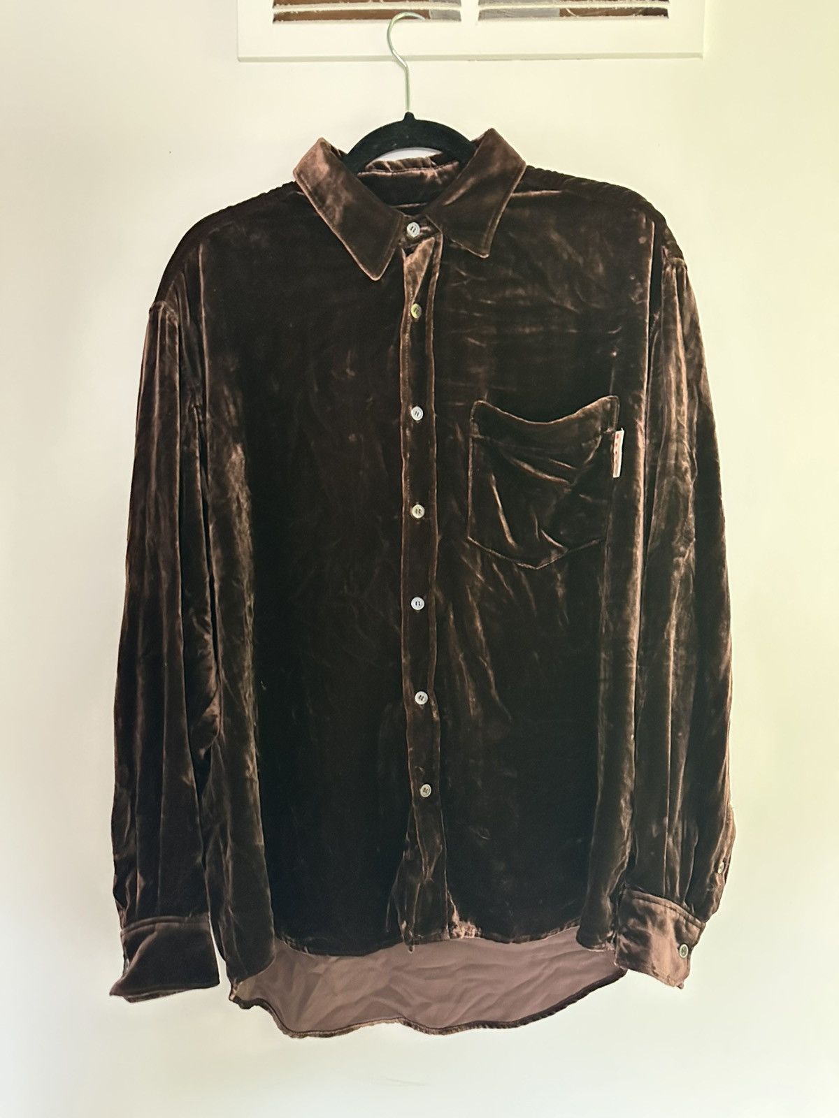Marni Brown Velvet Shirt Size US S / EU 44-46 / 1 - 9 Thumbnail