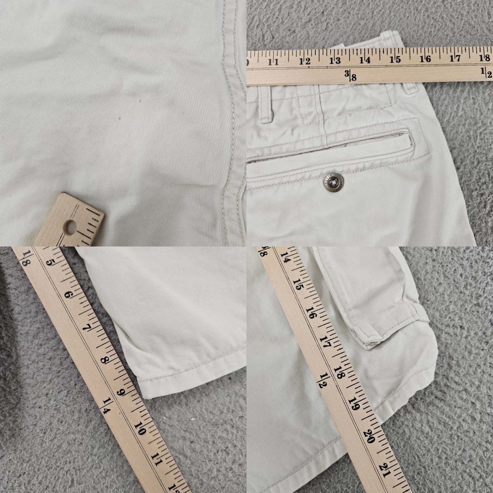 Levi's Levi's Shorts Mens 30 Ivory Cargo Cotton Hiking Outdoor Pocket Casual Size US 30 / EU 46 - 8 Thumbnail