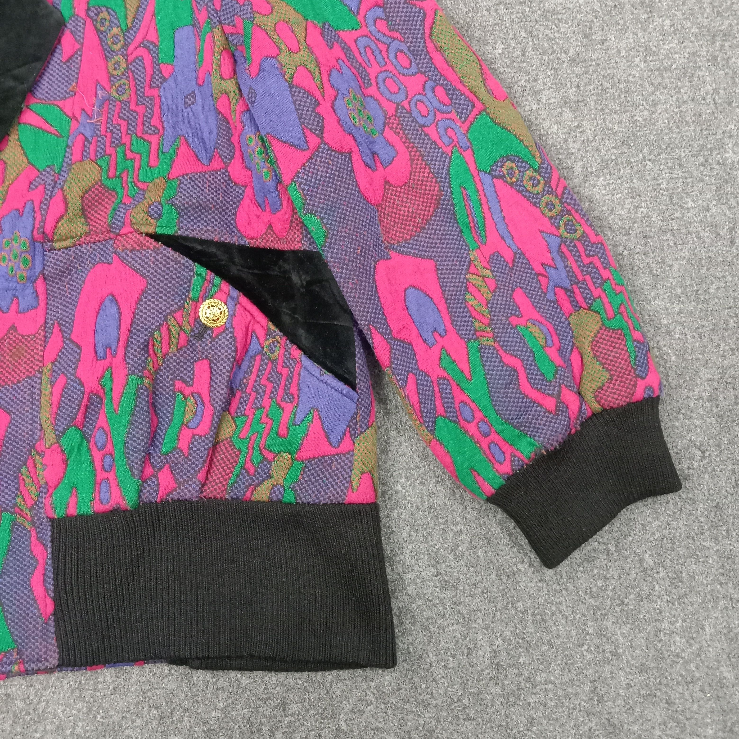 Gypsy Hiolemi American Coogi Style Cardigan Sweatshirt C255N1 Size US M / EU 48-50 / 2 - 2 Thumbnail