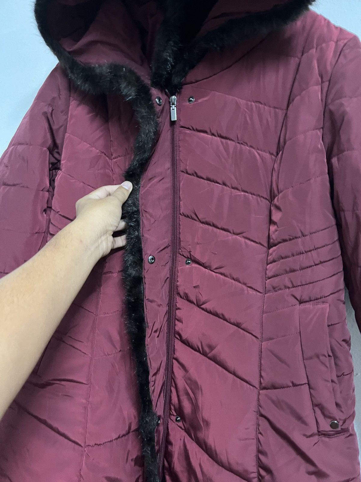 Japanese Brand 💥Rare Minx Fur Puffer Down Jackets Canada Goose Style Size M / US 6-8 / IT 42-44 - 7 Thumbnail