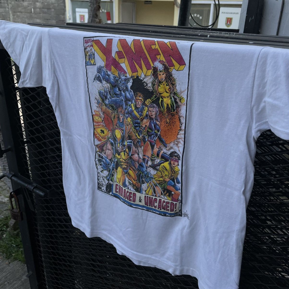 Marvel Comics × Vintage Tshirt Marvel X-Men Vintage 1993 Size US L / EU 52-54 / 3 - 1 Thumbnail