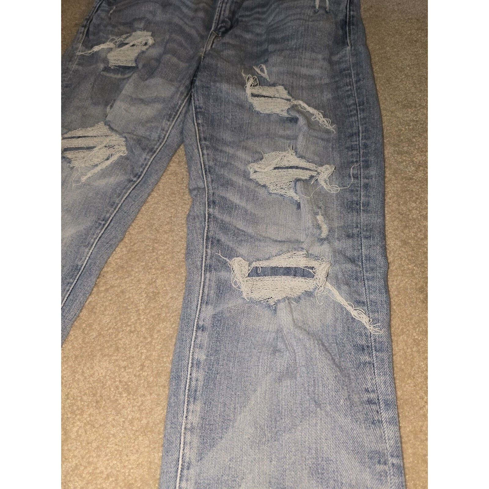 American Eagle Outfitters American Eagle Next level Airflex Slim Straight 32x34 Jeans Size US 32 / EU 48 - 4 Thumbnail