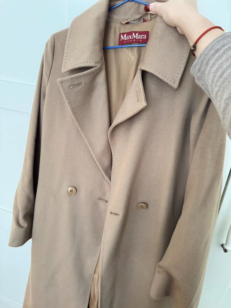 Max Mara Max Mara Wool coat Size L / US 10 / IT 46 - 6 Thumbnail