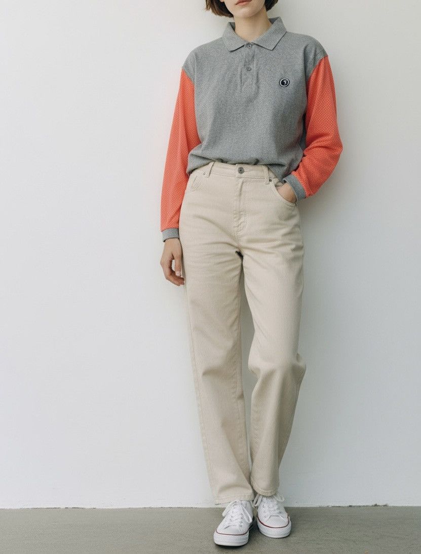 Comme des Garcons Vintage CDG SHIRT hybrid sleeves polo shirt Size US S / EU 44-46 / 1 - 2 Thumbnail