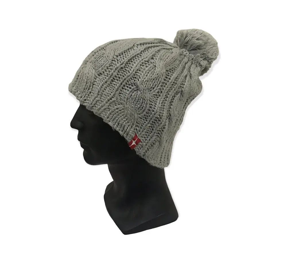 Nike Nike Knit Design Beanie Hat Size ONE SIZE - 2 Thumbnail